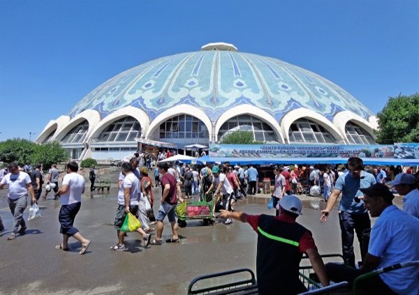 Bazar chorsou tachkent en Ouzbékistan